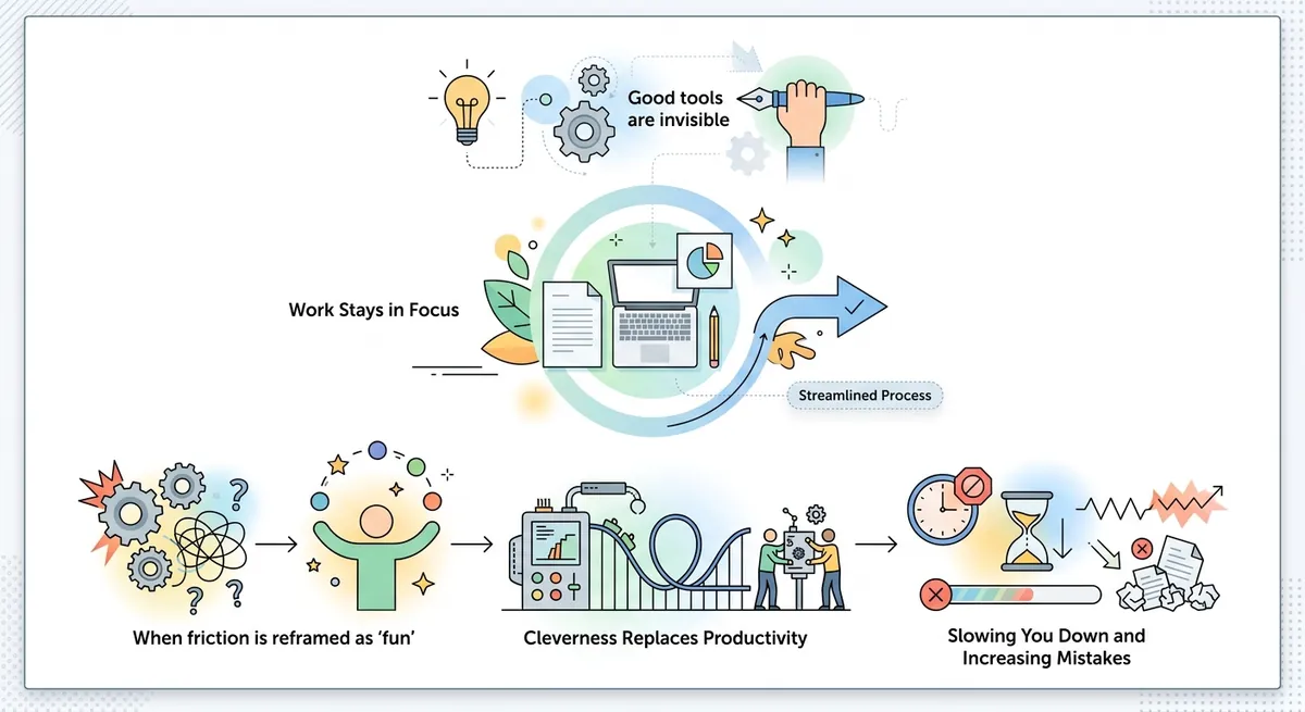 Good Tools Are Invisible (and Why That Matters)