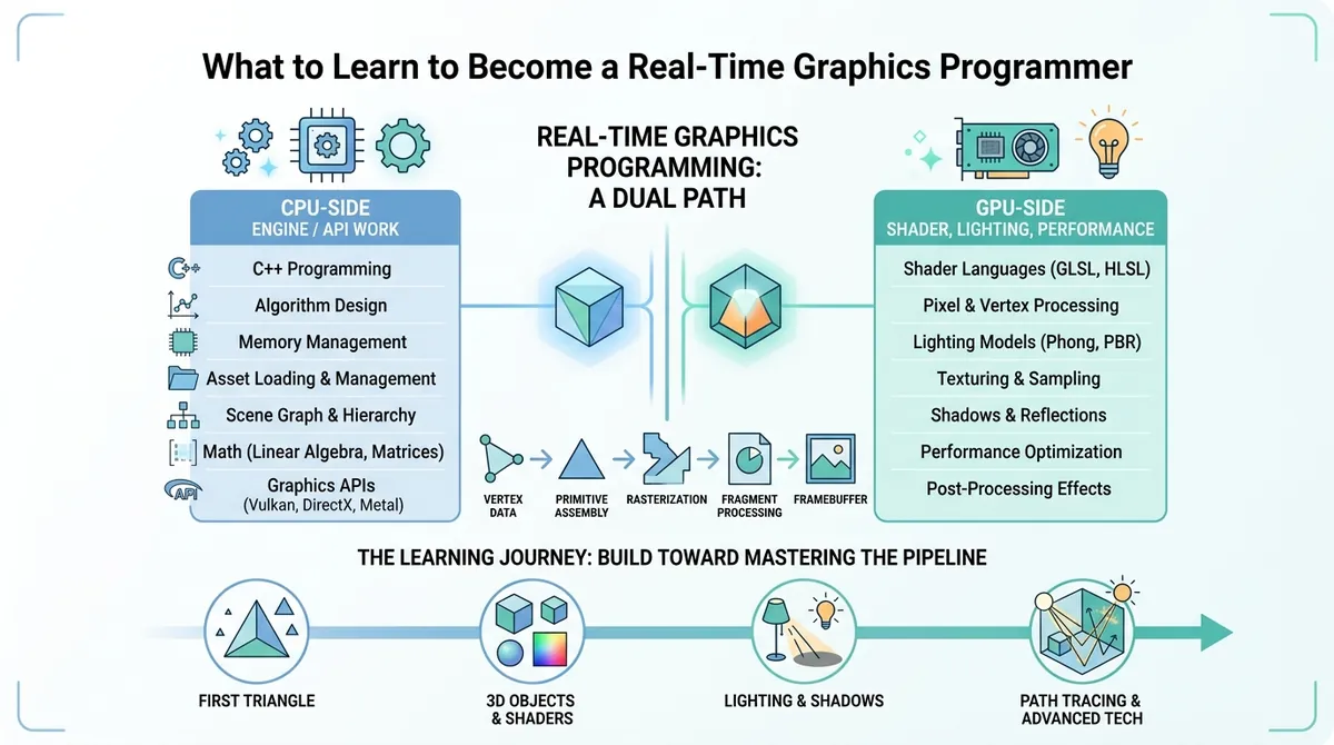 What to Learn to Become a Real-Time Graphics Programmer