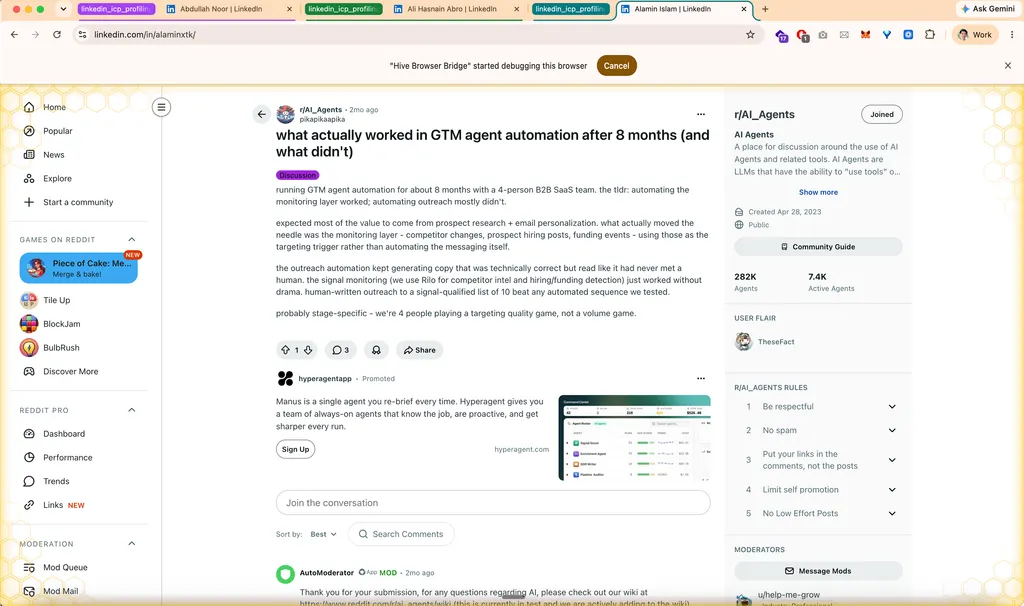 Signal Scraping - screen 3