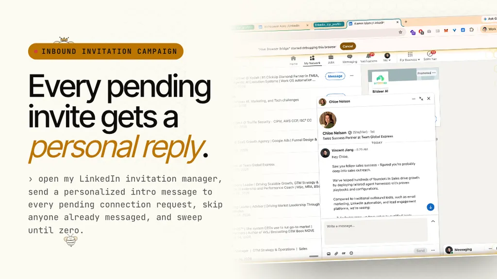 Inbound Linkedin Invitation Reply