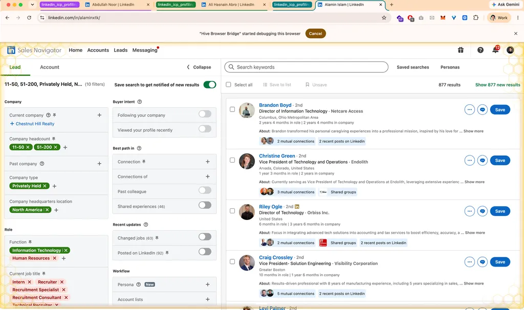 ICP List Building - screen 2