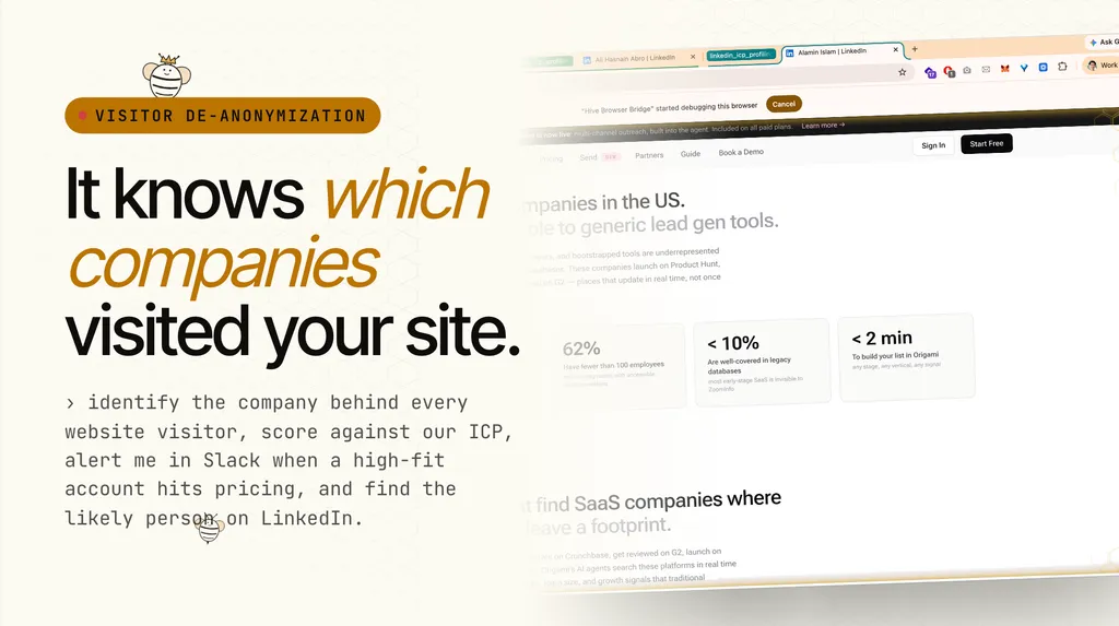 Website Visitor De-anonymization & Lead Capture