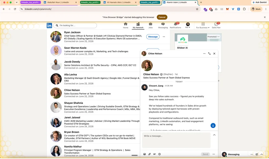 Inbound Linkedin Invitation Reply - screen 2