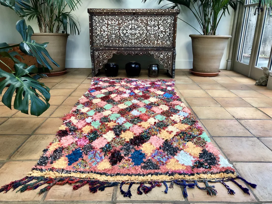 Boucherouite Rug: Cinderella of Berber Carpets