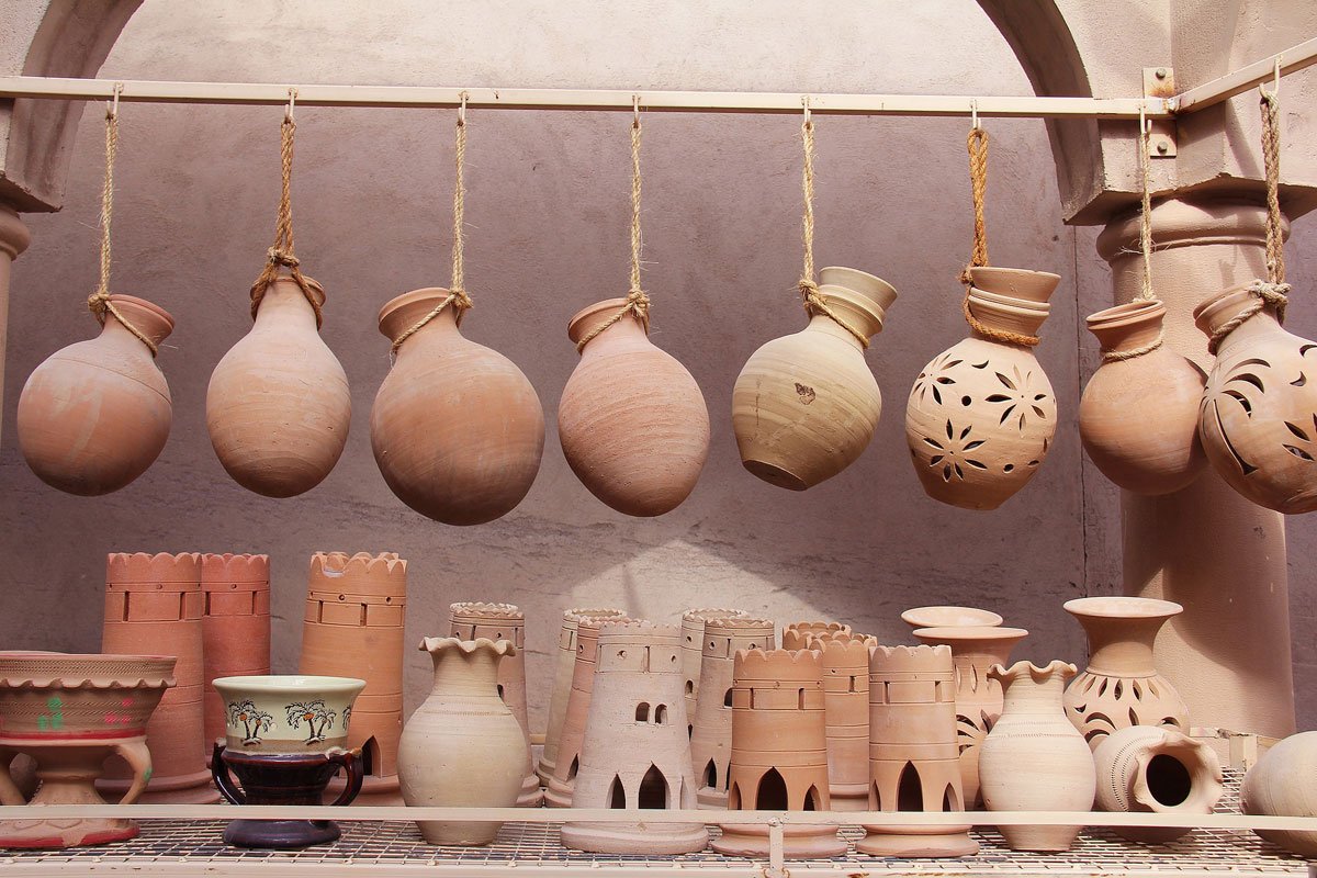 Rustic Berber Pottery
