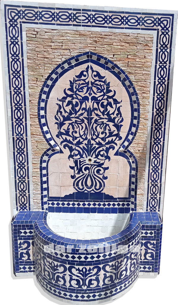 Floral Decoration Zellige mosaic