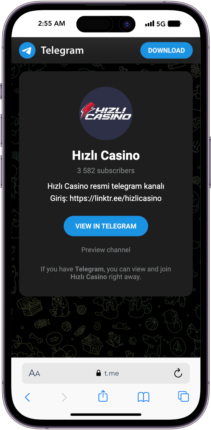 Hızlı Casino Telegram