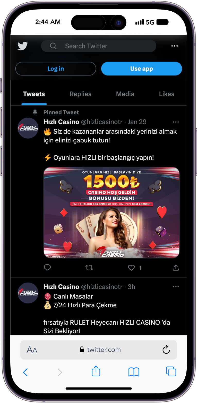 Hızlı Casino Twitter