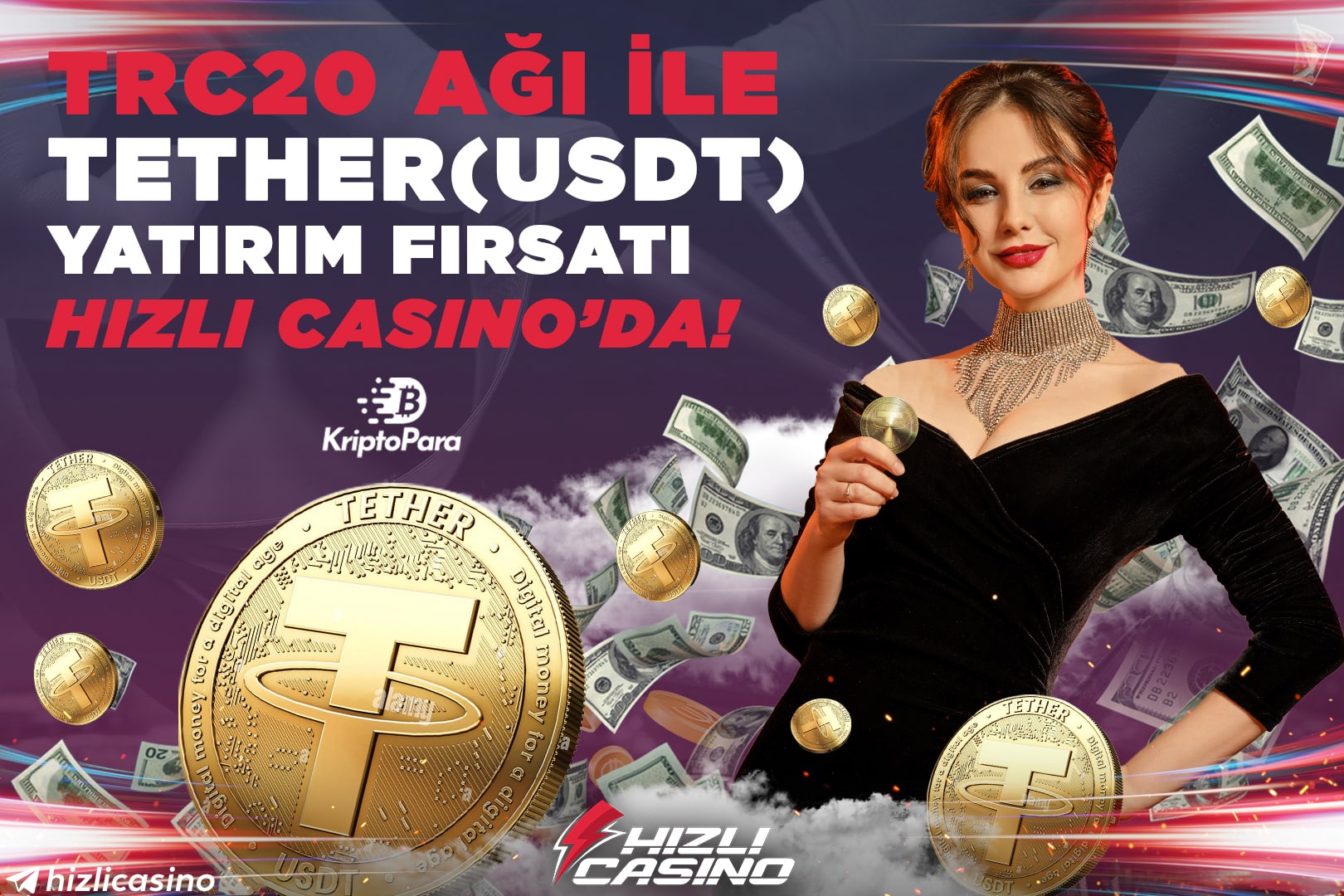 Hızlıcasino Tether TRC20