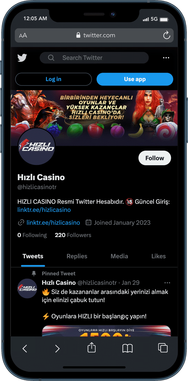 Hızlıcasino Twitter