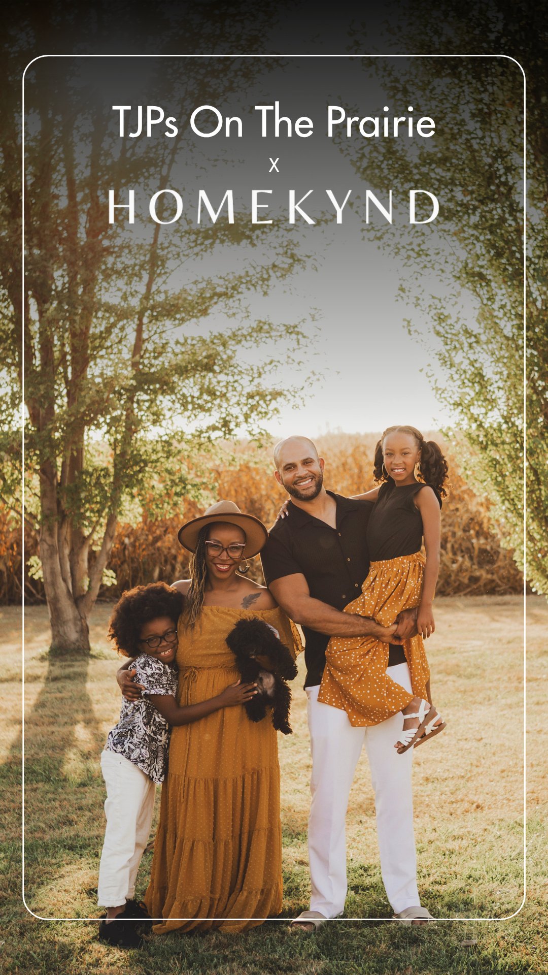 TJPs On The Prairie family portrait