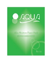  Aqua 蘆薈純氧補濕面膜紙 