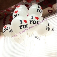  I  LOVE U 黑白配求婚氫氣球 結婚 情人節  Love Wedding Valentine Balloon佈置道具(現貨)  