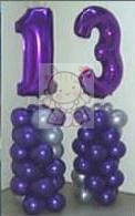  P033 生日會 滿月 百日宴 氣球場地佈置 Birthday Party Balloons Decoration   