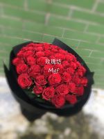 50枝紅玫瑰花束#A1872