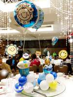  P054 生日會 滿月 百日宴 氣球場地佈置 Birthday Party Balloons Decoration 