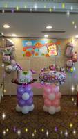  生日會場地, 氣球場地佈置, Balloons Decoration,  氫氣球, 氦氣球  