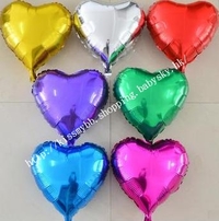  18吋心形氫氣球 生日場地佈置 heart shape party balloon(現貨款)  