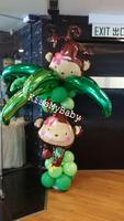  P059 生日會 滿月 猴年百日宴 氣球場地佈置 100 days Party Balloons Decoration  