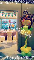  P066 生日會 滿月 百日宴 氣球場地佈置 Birthday Party Balloons Decoration  