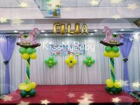  B067 生日會佈置 滿月 百日宴 氣球場地佈置 100 Days Party Balloons Decoration 