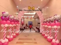  P065 生日會 滿月 百日宴 氣球場地佈置 Birthday Party Balloons Decoration  