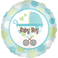  B03 18寸BB款 百日宴氦／氫氣球 Baby Party Balloon (訂貨)  