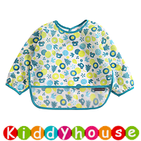  【售完】嬰兒bb用品~新款可愛EVA防水幼童口水肩 小圍裙飯衣BB1594 現貨  