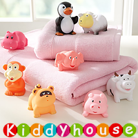  【售完】BB嬰兒玩具~可愛農場動物幼兒戲水／洗澡玩伴(8件套裝) T383 現貨  