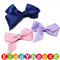  【售完】bb女童髮飾~糖果色蝴蝶結小童嬰兒頭夾(一個) Toddler Ribbon Hair Clip H108(2-9) 現貨  