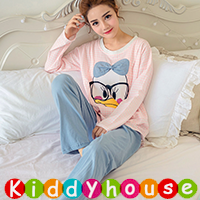  【售完】online香港孕婦時裝服飾專門店hk~休閒舒適棉料長袖餵奶媽媽家居套裝／哺乳睡衣  MJ012 現貨 