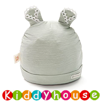  【半價】百日宴bb嬰兒／女童派對髮飾物用品~柔軟純色彩棉BB嬰兒帽 HT060 現貨  