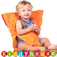  bb嬰幼兒用品~Sack' n Seat便攜寶寶餐椅背帶(橙色) OT089 現貨 