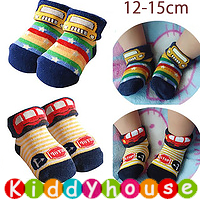  【售完】BB嬰兒用品~優質小王子防滑襪2對裝(12-15cm) S281 現貨  