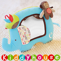  【售完】bb嬰兒車玩具~SKK Baby可愛大象及友朋BB安全鏡(可當車床掛) T347 現貨  
