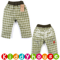  【2折】❗❗男童服裝~全棉優質格仔繡花P舒適中短褲 KB0334 現貨  