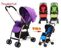 (售完)香港孕婦及嬰幼兒專門店/Tinyworld/全篷/可雙向/嬰兒手推車/輕便BB車/可平躺/單手一秒收車/僅重4.3KG 104986