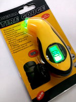  (已售出) 全新手把型LED電子車胎 胎壓檢測器, 數碼氣壓計 