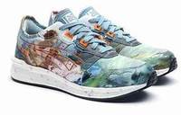  全新Vivienne Westwood x Asics藍色油畫Logo波鞋 