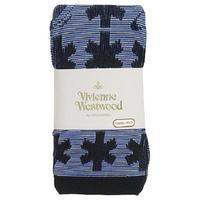  全新Vivienne Westwood黑色十字花圖案Logo長褲 