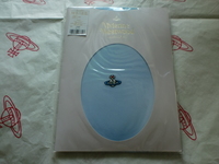  全新Vivienne Westwood淺藍色Logo絲襪  