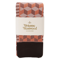  全新Vivienne Westwood啡橙色小菱格長褲  