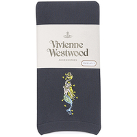  全新Vivienne Westwood深灰色美人魚Logo絲襪長褲  