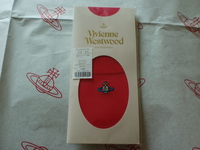  全新vivienne Westwood紅色Logo三腳骨絲襪  