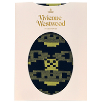  全新Vivienne Westwood黑色黃Logo絲襪  