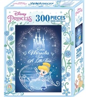 台灣直送 - 正品迪士尼 DISNEY 300塊拼圖 -Q版Cinderella 灰姑娘 4y + PUZZLE