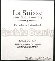  La Suisse 純魚子膠原蛋白活膚再生抗皺蠶絲面膜  - 單片試用裝  