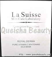  La Suisse 純維C美白更生蠶絲面膜 - 6片盒裝  