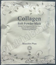 Biocillin Plus 骨膠原水蜜桃淡斑美白面膜粉 - 5包裝
