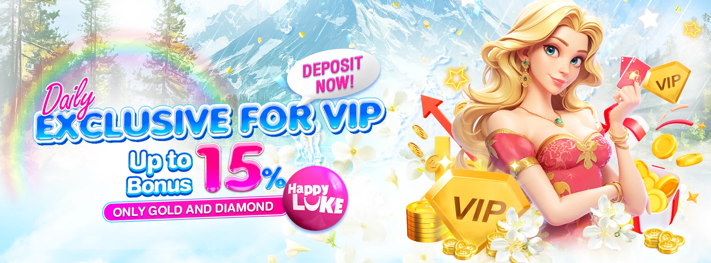 VIP Daily Reload 15%